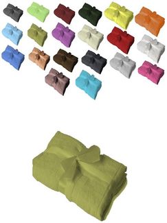 4 x Badvorleger 700 g/m² 50x80 cm Kiwi