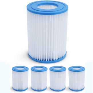 5x Pool Filterkartusche Ersatzfilter Filterpatrone 13,5cm für Bestway Intex