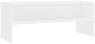 TV-Schrank Lowboard TV Weiß 100x40x40 cm Holzwerkstoff