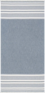 Egeria Strandtuch Pestemal, gewebte Ware (1-St), 80x180 cm, mit Fransen