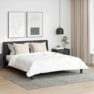 vidaXL Kopfkissen mit Kissen 2 pcs Weiß 60 x 80 cm Baumwolle 42007712