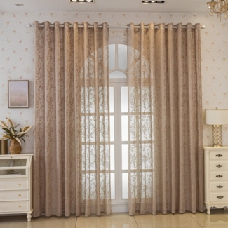 BYSURE Gardine (2 St), Moderner, schlichter Fensterschirm