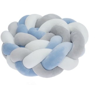 LuMali Nestchenschlange Babybett Umrandungen - Gitterbett Umrandung - Stillkissen, Dimensionen – sie sind breiter und höher als die der Konkurrenz