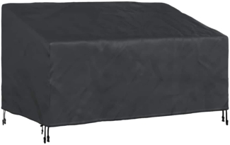 vidaXL Abdeckung für Gartenbank 160 x 100 x 61 / 89 cm 600D-Gewebe 4105965