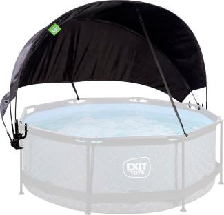 Exit Pool Sonnensegel rund | Schwarz | 140 cm