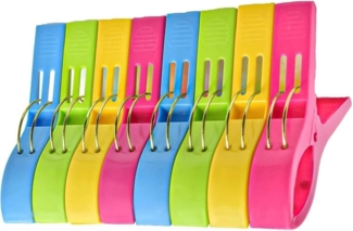 FELIXLEO Handtuchklemme Handtuchklammern,16Stück Wäscheklammern Handtuch klammern strandliege