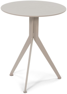 Spinder DALEY HIGH Beistelltisch, Stahl, skandinavisch, Silky Taupe