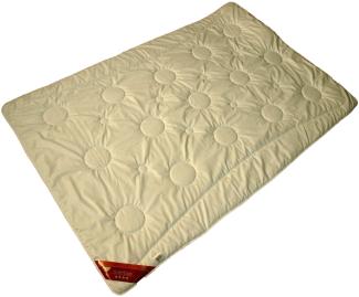 Merino Schafwolle Duo-Warm Winter Steppbett Bettdecke Winterbett 135x200 1600g