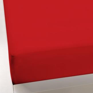 Formesse Jersey Spannbetttuch Bella Gracia | 90x190 - 100x220 cm | rot