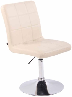 CLP Stuhl Ricky Kunstleder,creme