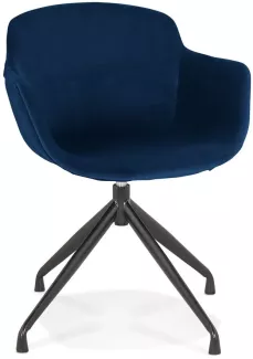 Kokoon Design Sessel Krampo Metall Blau