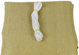 Sonnensegel Sand Rechteck 2x4m Schatten UV-Schutz Wetterfest Balkon Dach Outdoor