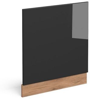 Frontblende R-Line Anthrazit Hochglanz 60 cm ohne Arbeitsplatte Vicco