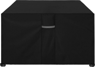 Dokon Gartenmöbel Abdeckung 600D Wasserdicht Oxford Gewebe 125 x 125 x 74 cm