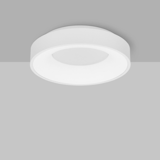 Nova Luce 9353830 RANDO THIN LED Deckenleuchte 38cm 3000K Weiss dimmbar
