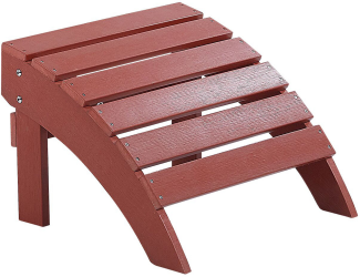 Garden Fußhocker ADIRONDACK Rot