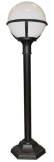 Außenleuchte, Stehleuchte, Licht-Kugel, H 106 cm