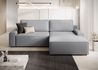 TRENDMANUFAKTUR Ecksofa Challenge, Schlafsofa mit Bettkasten, Couch in L-Form, Breite 245 cm, Recamiere beidseitig montierbar, auch in trendigem Cordstoff