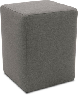 DOMO collection Polsterhocker 700012 B/T/H: 38/38/47 cm, in 2 Wochen lieferbar, in vielen Farben, Cord und Feinstruktur