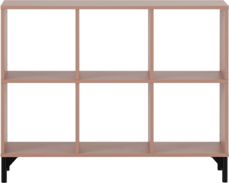 Schildmeyer Regal Smash, Holzwerkstoff, apricot, 104,3 x 33 x 82 cm