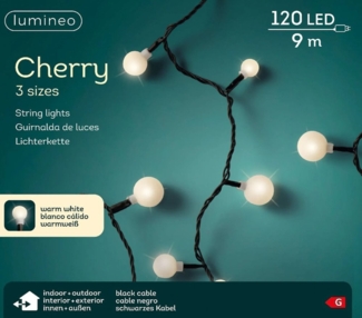 LED-Lichterkette Lumineo Warmes Weiß 14 m