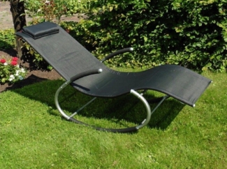 Jürgen Westerholt GmbH Gartenliege Schaukelliege, 1 St, ergonomisch geformte Liegefläche