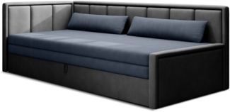 Eltap Fulgeo Sofa (Poco 40, Poco 4) Seite links, Dunkelblau, 82 x 77 x 214 cm