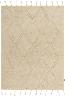 Morgenland Wollteppich - Sahara Whisper - rechteckig - 170 x 120 - Creme