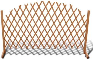 vidaXL Spalierzaun Massivholz 180x100 cm 41296