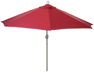 MCW Sonnenschirm Lorca-270, LxB: 260x135 cm, Optional mit Schirmständer, witterungsfest Platzsparend faltbar
