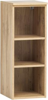Regal >Kaprun< (B/H/T: 30x79x35 cm) in wotaneiche - 30x79x35cm (BxHxT)
