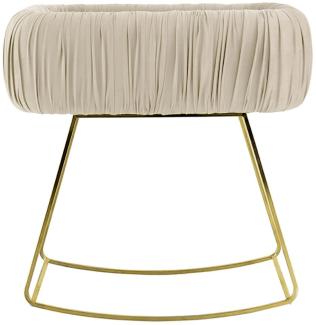 Celestina | Babywiege-Beige Gold