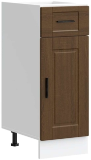 vidaXL Küchenunterschrank Porto Braun Eichen-Optik Holzwerkstoff 853944