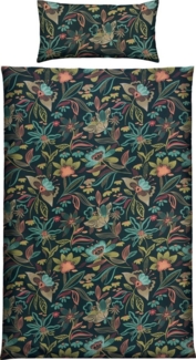 REDBEST Bettwäsche Bettwäsche, Mako-Satin, Satin Blumen