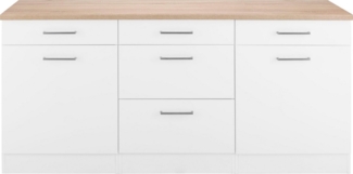 KOCHSTATION Unterschrank KS-Visby Breite 180 cm