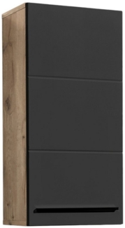 moebel-dich-auf Hängeschrank VAIL (Badschrank wandmontiert, in Viking Oak) Breite 34 cm