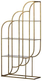 Standregal Intens - Metall Antique Brass - 96 cm