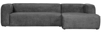 Ecksofa Bean aus Struktursamt Rechts, Cloud Sky