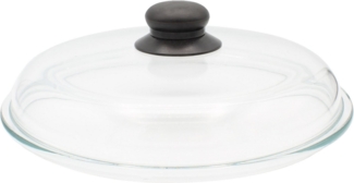 KARL KRÜGER Glasdeckel 28 cm mit Knopf