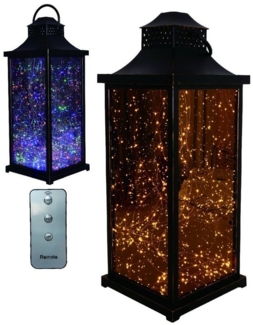 Trend Line LED-Christbaumkerzen TrendLine LED Laterne schwarz 70 x 30 cm