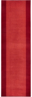 HANSE Home Läufer Teppich Läufer Band Rot, Läufer, Höhe: 9 mm