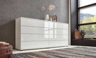 BMG Möbel Sideboard Mailand Set 1 (Kommode Schubladenkommode Anrichte), Made in Germany