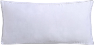 Älgdröm Synthetikkopfkissen Lotus, Kopfkissen 40x80, 80x80, Füllung: 100% Polyester, Bezug: 100% Lyocell, Bauchschläfer, Rückenschläfer, Seitenschläfer, Kissen für erholsamen Schlaf, weich und langlebig