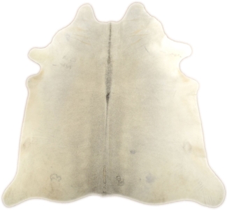 KUHFELL online & NOMAD Fellteppich KUHFELL STIERFELL RINDER FELL TEPPICH GRAU BEIGE NATUR 200 x 220 cm XL