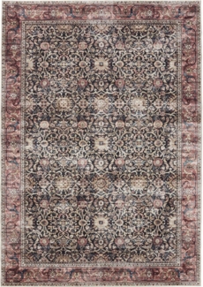 benuta Teppich George, rechteckig, Höhe: 5 mm, Vintage-Look, Kurzflor, Teppich Wohnzimmer, Schlafzimmer, Waschbar