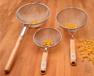 Großküchensieb / Passiersieb 30 cm mit doppeltem Netz