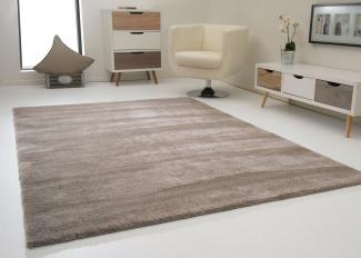 Designerteppich Nicki, Farbe: taupe, Größe: 60x120 cm