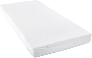 Hahn "Max" Jersey-Spannbetttuch Schutz wasserundurchlässig Inkontinenz weiß 000 100x200 cm