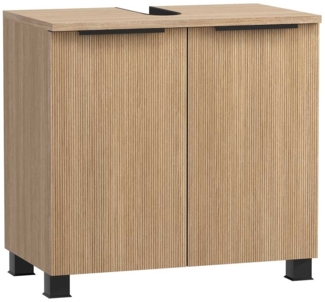 Waschbeckenunterschrank vito Menzo / Sheffield , Holzwerkstoff , Holzfarben , 60 x 54 x 36 cm