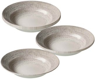 Ritzenhoff & Breker Rimini Pastateller ø 29 cm Stone 6er Set